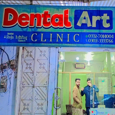 "Dental Art Clinic team providing expert dental care in a modern clinic."